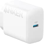 شاحن حائط انكر 20 وات USB-C - أبيض (PowerPort III Nano)