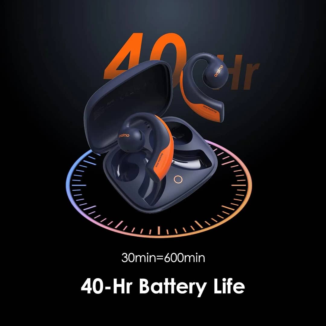 سماعات أذن لاسلكية Oraimo OpenPods مفتوحة مع 4 ميكروفونات ENC
