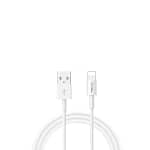 كابل Recci RTC-P05L للشحن السريع ونقل البيانات (USB إلى Lightning، سيليكون، 2.4A، 1.5 متر)