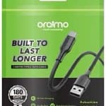 كابل اورايمو روبوست لاين USB-A إلى USB-C (OCD-114C) - شحن سريع ونقل بيانات