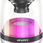 مكبر صوت بلوتوث محمول Awei Y386 مقاوم للماء مع إضاءة RGB