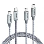 كابل Choetech PD100W USB-C إلى USB-C بطول 1.8 متر - سرعة شحن ومتانة