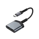 محول Recci RDS-A20 2 في 1 للشحن والصوت Type-C PD 60W