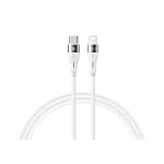 كيبل Ricci RS11CL PD20W Type-C إلى Lightning سيليكون 1 متر - أبيض