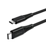 كابل USB-C إلى USB-C مغناطيسي بقوة 100 واط -أسود