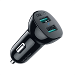 شاحن سيارة Choetech فائق السرعة بمنفذين 36W QC 3.0