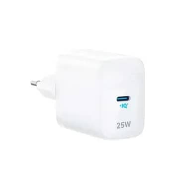 شاحن Anker PowerPort III 25W سريع الشحن - أبيض (A2642G21)