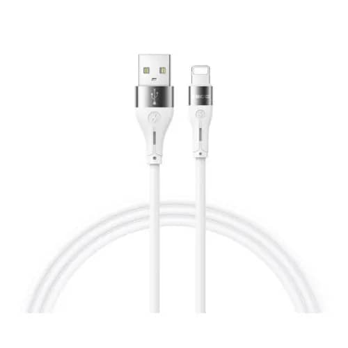 كيبل Recci RS11L USB-A إلى Lightning للشحن السريع 2.4 أمبير - 1 متر
