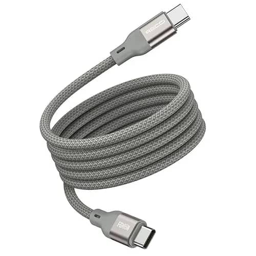 كيبل Recci المغناطيسي للشحن السريع PD 65W Type-C RS23CC
