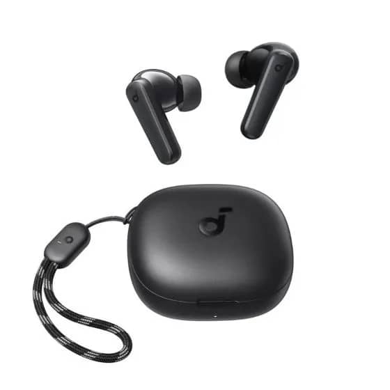 سماعة أذن لاسلكية Anker Soundcore R50i VI مع مكالمات واضحة مدعومة بالذكاء الاصطناعي - أسود (A3969D11)