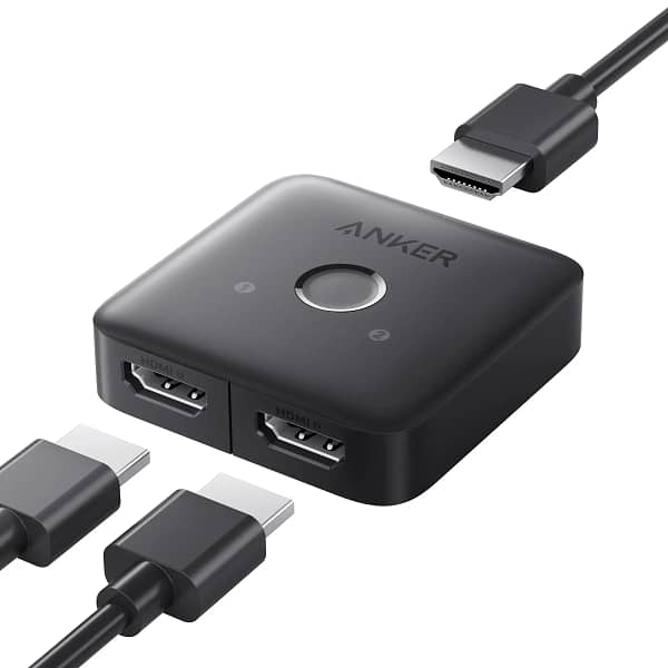 محول HDMI انكر 3 في 1 USB-C متعدد المنافذ - رمادي | Anker A83H10A1