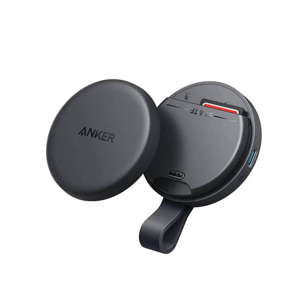محول Anker MagGo 3 في 1 Type-C 10Gbps للآيفون - أسود (A83D1HA1)