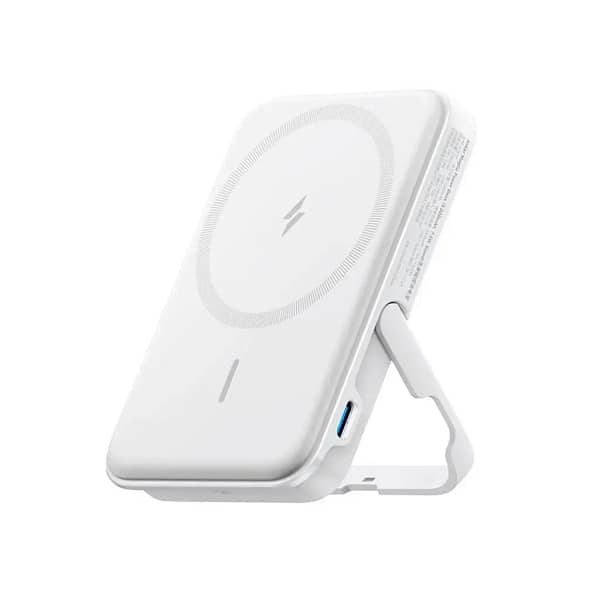 باور بانك أنكر المغناطيسي Anker MagGo (5K) بقوة 5000mAh أبيض | A1618H21
