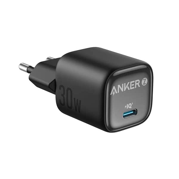 شاحن Anker Zolo حائط 30W أسود | A2698L11 (شاحن Anker 511 Nano 3)