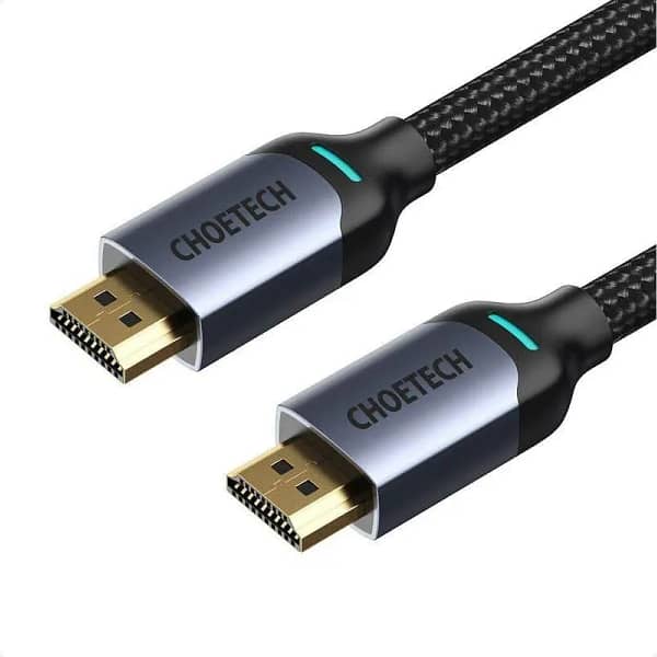 كابل Choetech HDMI 8K إلى HDMI بطول 2 متر (نايلون أسود)