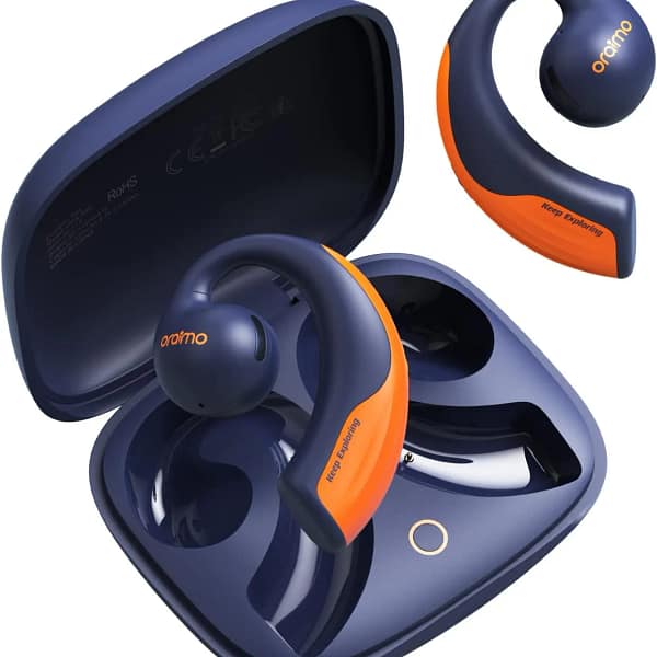 سماعات أذن لاسلكية Oraimo OpenPods مفتوحة مع 4 ميكروفونات ENC