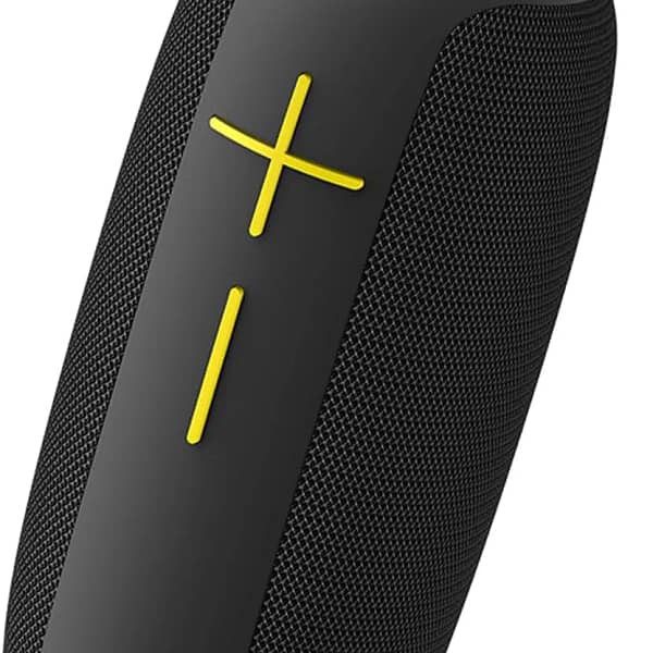 مكبر صوت بلوتوث Awei Y370 محمول مقاوم للماء بإضاءة LED وراديو FM - أحمر