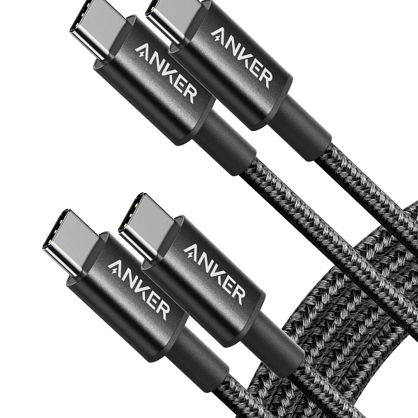 كابل Anker PowerLine III Flow USB-C إلى USB-C (60 واط، 1 متر) مضفر