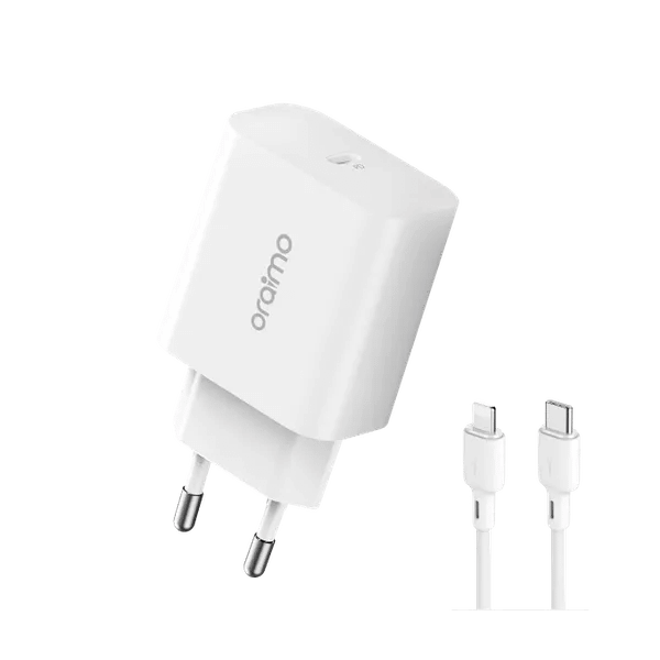 شاحن حائط Oraimo PowerCube OCW-E106S مع كابل CL55 الأصلي