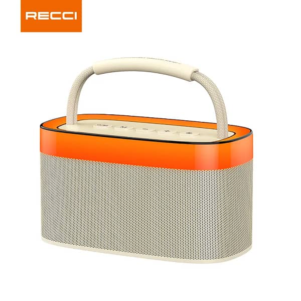 مكبر صوت Recci Phantom اللاسلكي بإضاءة RGB - موديل RSK-W40