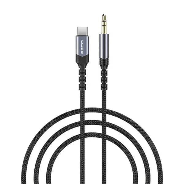 كابل صوت Recci من Type-C إلى 3.5 مم AUX - RDS-A27