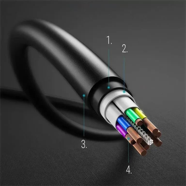 "كابل USB-C إلى USB-C بطول 3 أمتار - شحن سريع ونقل بيانات مرن "