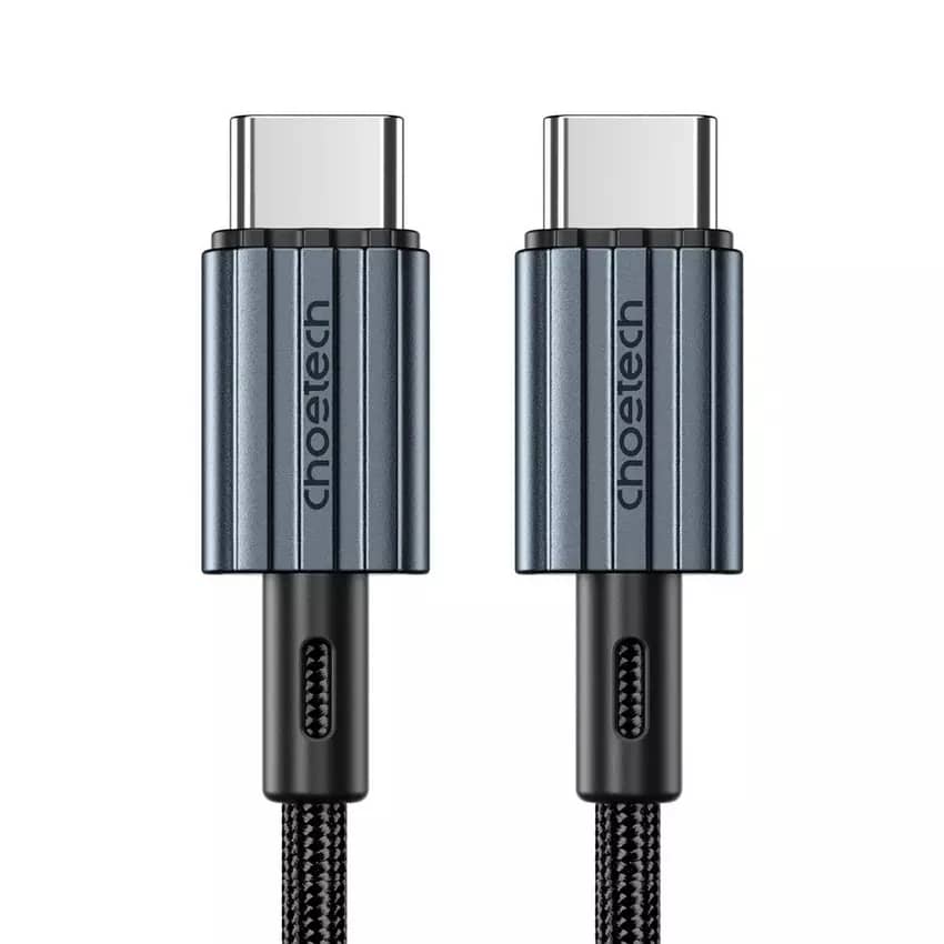 كابل Choetech USB-C إلى USB-C PD60W - شحن فائق السرعة ومزامنة بيانات موثوقة