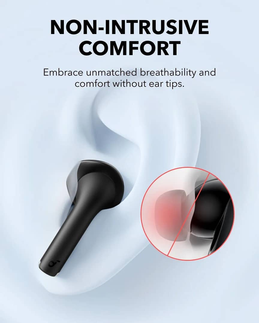 ⁦سماعات Anker Soundcore K20i اللاسلكية - أسود (A3994H11) ضمان 18 شهر من الوكيل الرسمي المحلي⁩ - الصورة ⁦6⁩