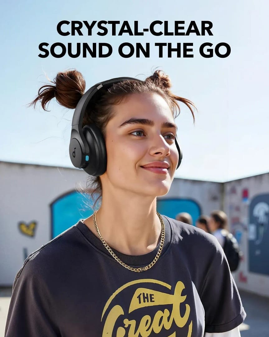 Anker Soundcore Q11i Wireless Over-Ear Headphones - Black-18-month warranty from the local official agent - Image 5