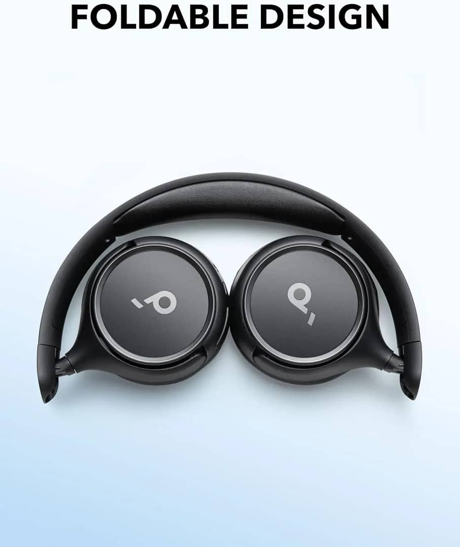 ⁦سماعة رأس Anker Soundcore H30i لاسلكية فوق الأذن - أسود-ضمان 18 شهر من الوكيل الرسمي المحلي⁩ - الصورة ⁦2⁩